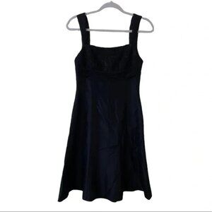 Badgley Mischka Black Lace Bodice Party Dress in Size 2